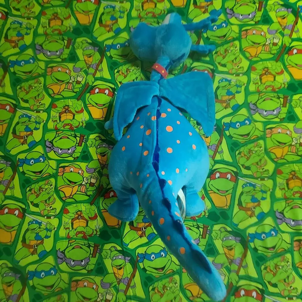 Disney Just Play Doc McStuffins Stuffy Blue Dragon Talking Plush 14